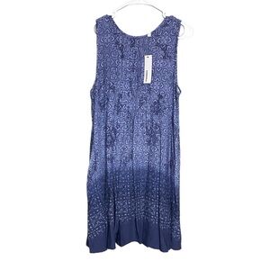 NWT Sonoma Rayon Tank Dress Women’s Size Large